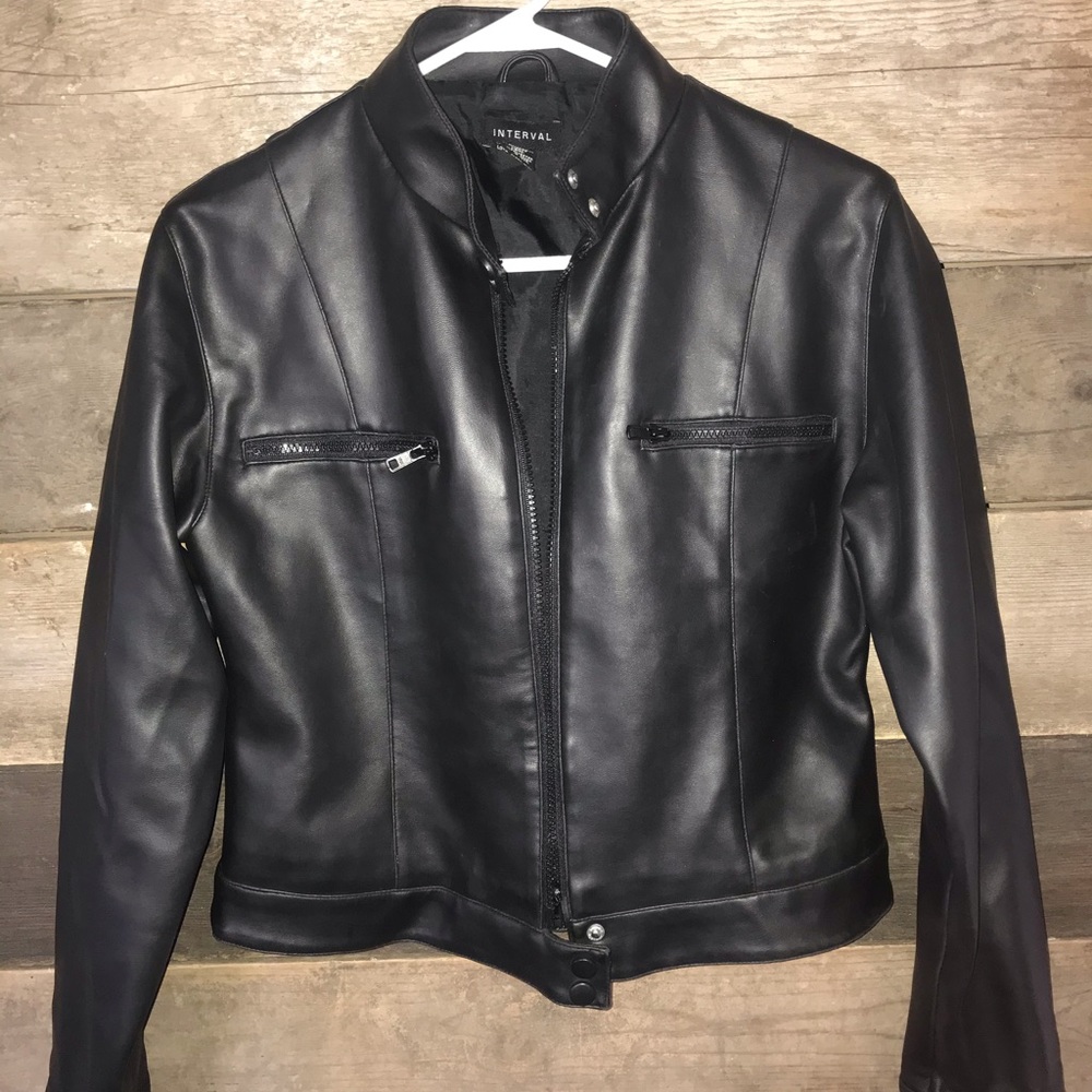 Leather jacket